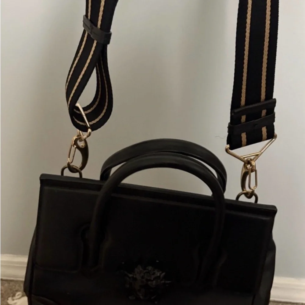 Versace Black Satchel with Medusa Detail - Picture 4 of 7